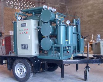 Double stage transformer oil purifier